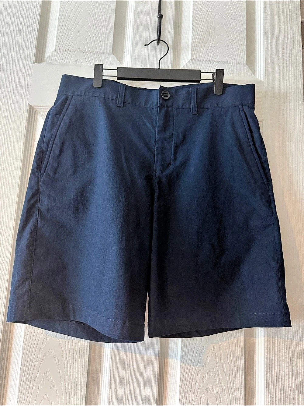 lululemon Relaxed-Fit Smooth Twill Short 9" Men's Blue Waist 33